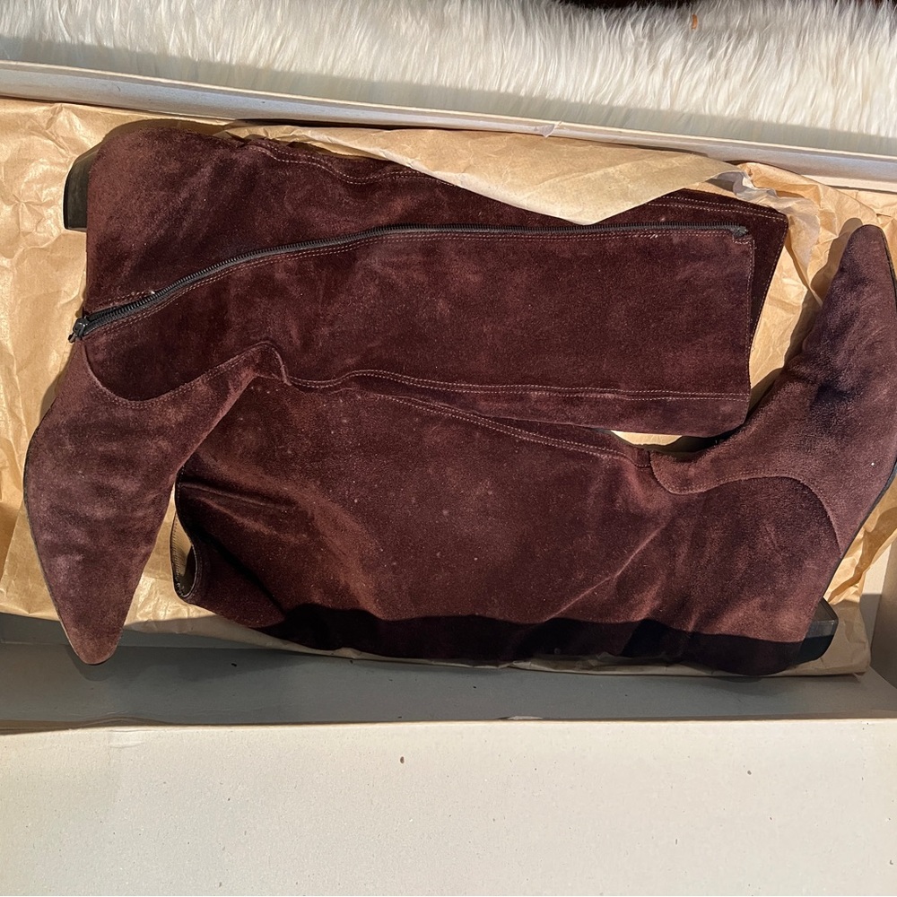 J. Crew Vintage Suede High Boots